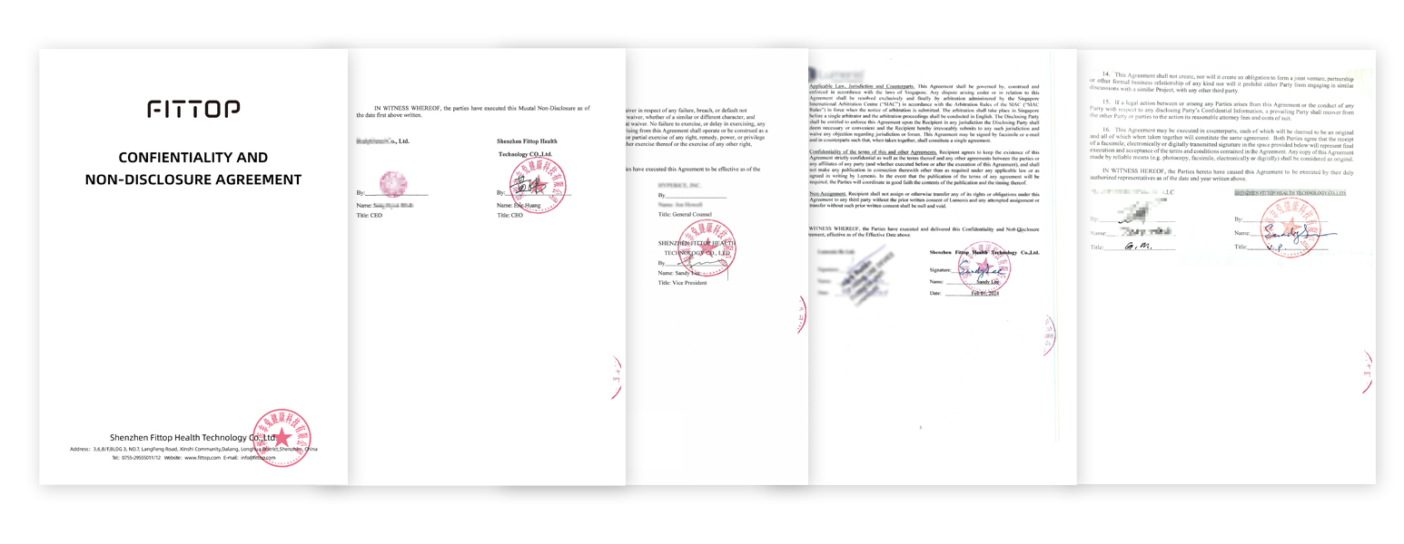 Customer drafting agreement